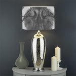 English Bulldog With Glasses Print Drum Lamp Shade