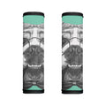 English Bulldog With Glasses Print Handle Covers