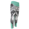 English Bulldog With Glasses Print Men's Compression Pants