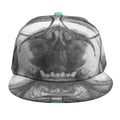English Bulldog With Glasses Print Snapback Cap
