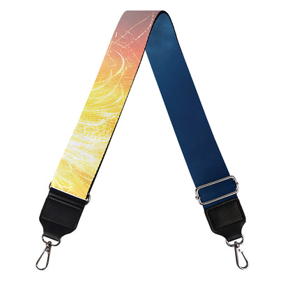 Erupting Volcano Print Bag Strap