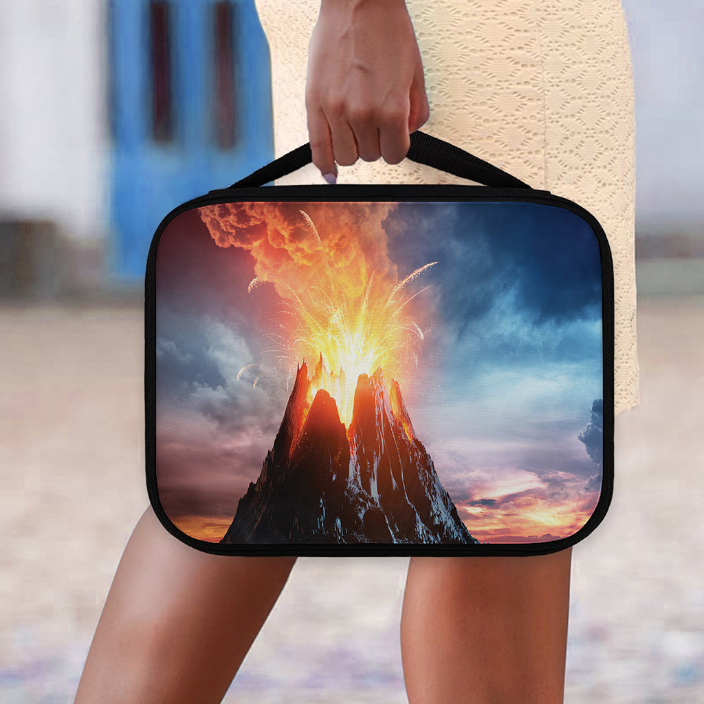 Erupting Volcano Print Classic Bible Case