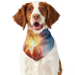 Erupting Volcano Print Dog Bandana