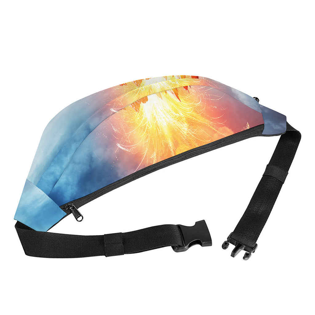 Erupting Volcano Print Fanny Pack