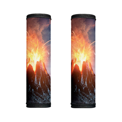 Erupting Volcano Print Handle Covers