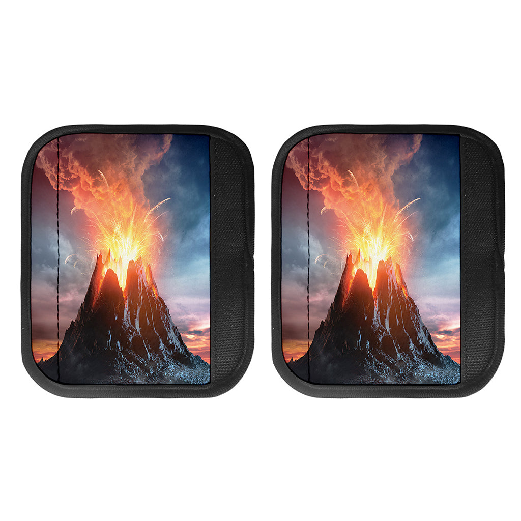 Erupting Volcano Print Handle Covers