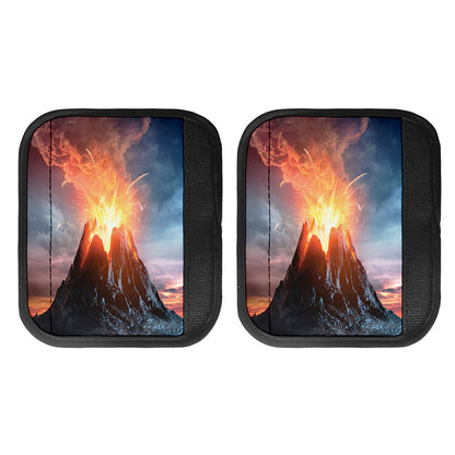 Erupting Volcano Print Handle Covers