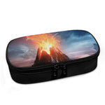 Erupting Volcano Print Insulin Cooler Travel Case