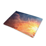 Erupting Volcano Print Pet Cooling Mat Cover