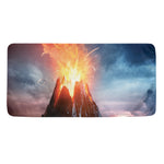 Erupting Volcano Print Towel