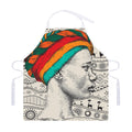 Ethnic African Girl Print Adjustable Apron