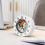 Ethnic African Girl Print Alarm Clock