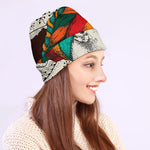 Ethnic African Girl Print Beanie