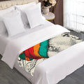 Ethnic African Girl Print Bed Runner