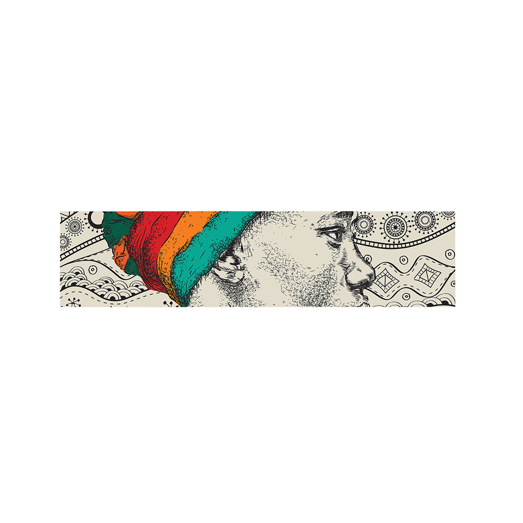 Ethnic African Girl Print Bed Runner
