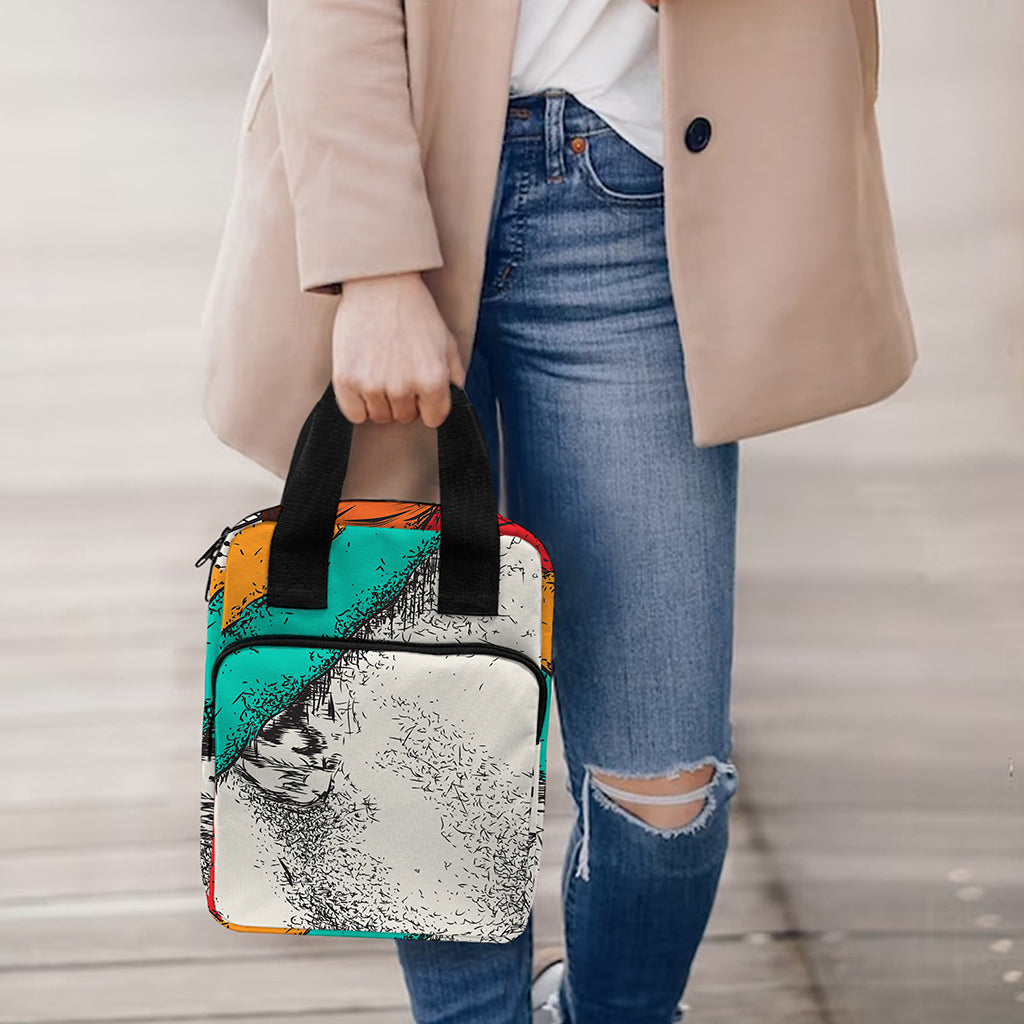 Ethnic African Girl Print Bible Tote Bag