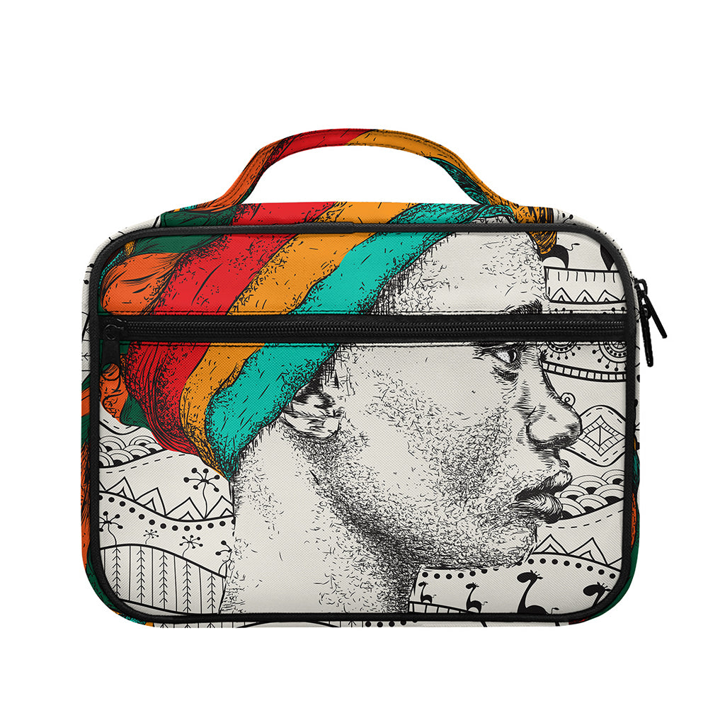 Ethnic African Girl Print Briefcase Bible Bag