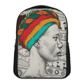 Ethnic African Girl Print Casual Backpack