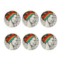 Ethnic African Girl Print Coaster Set