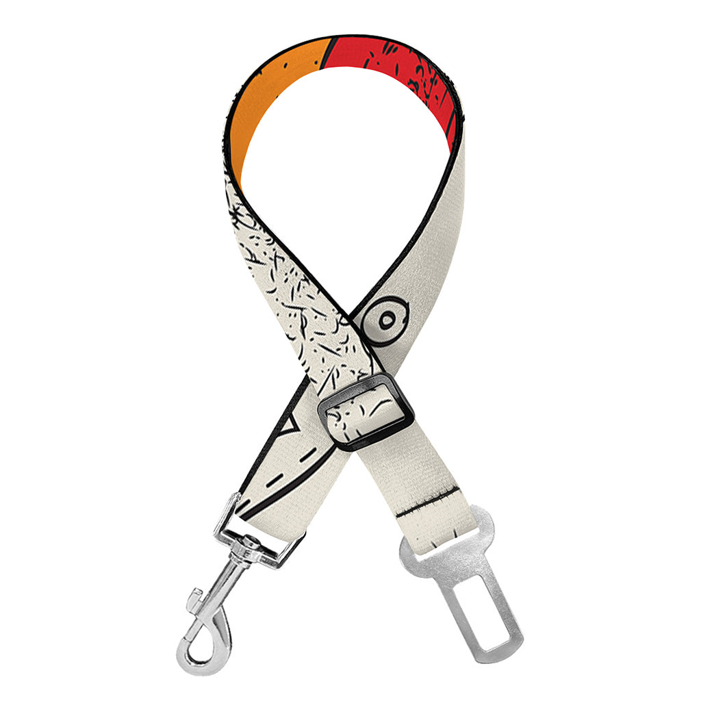 Ethnic African Girl Print Dog Seat Belt