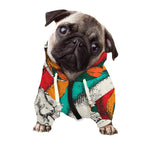 Ethnic African Girl Print Dog Zip Up Hoodie