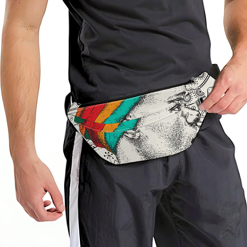 Ethnic African Girl Print Fanny Pack