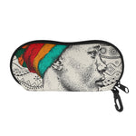 Ethnic African Girl Print Glasses Case