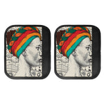 Ethnic African Girl Print Handle Covers