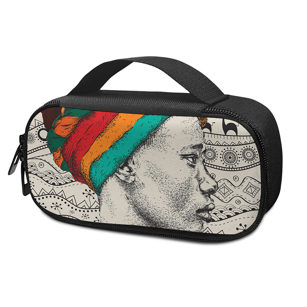 Ethnic African Girl Print Insulin Cooler Travel Case