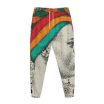 Ethnic African Girl Print Jogger Pants