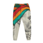 Ethnic African Girl Print Jogger Pants