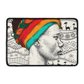 Ethnic African Girl Print Kitchen Mat