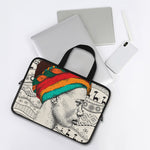 Ethnic African Girl Print Laptop Sleeve With Handle