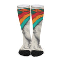Ethnic African Girl Print Long Socks