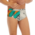 Ethnic African Girl Print Men's Briefs