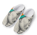 Ethnic African Girl Print Mesh Casual Shoes