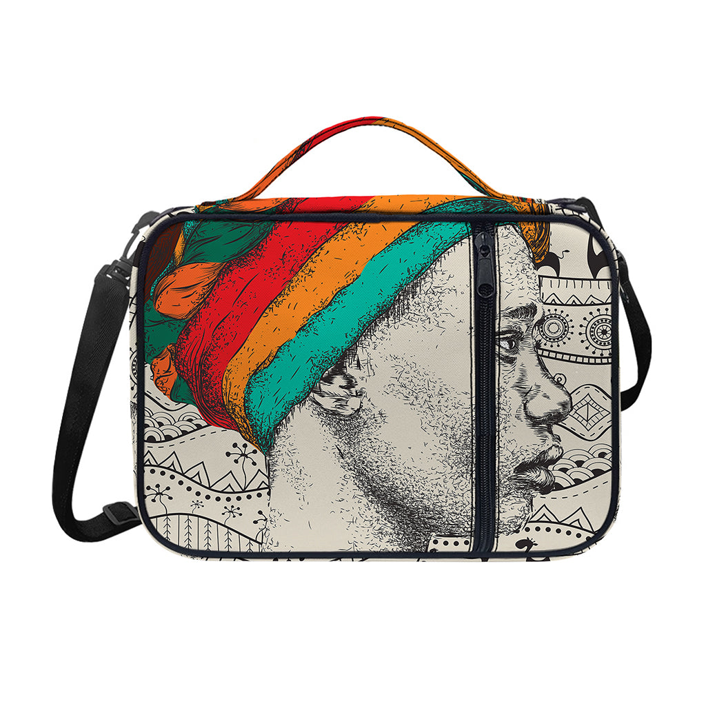 Ethnic African Girl Print Shoulder Strap Bible Bag