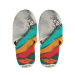 Ethnic African Girl Print Slippers