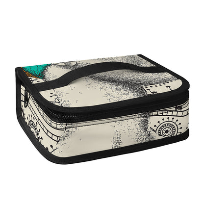 Ethnic African Girl Print Small Lunch Bag