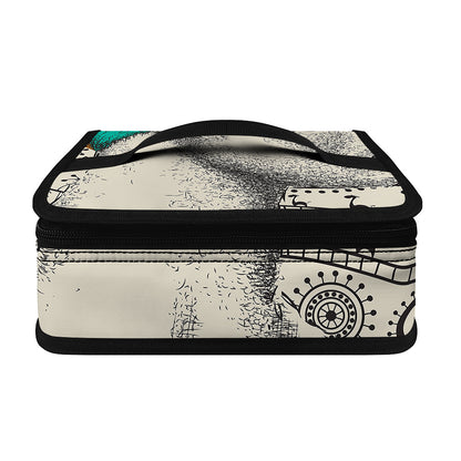Ethnic African Girl Print Small Lunch Bag