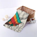 Ethnic African Girl Print Towel