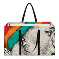 Ethnic African Girl Print Utility Tote Bag