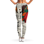 Ethnic African Girl Print Women's Leggings
