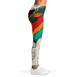 Ethnic African Girl Print Women's Leggings