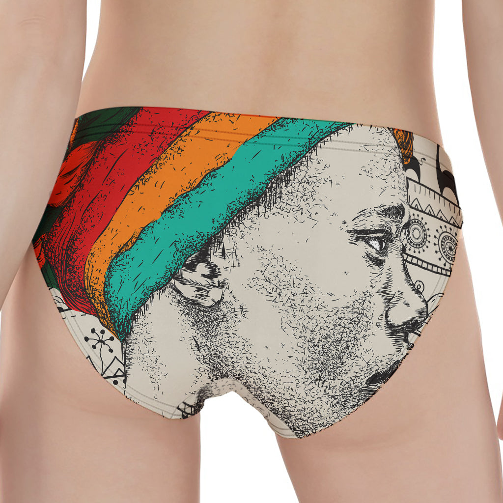 Ethnic African Girl Print Women's Panties