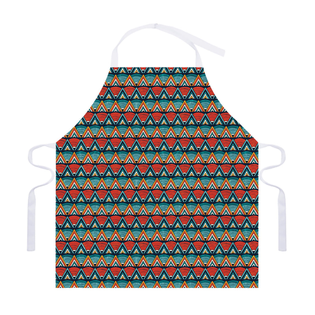 Ethnic African Inspired Pattern Print Adjustable Apron
