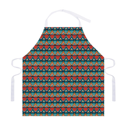Ethnic African Inspired Pattern Print Adjustable Apron