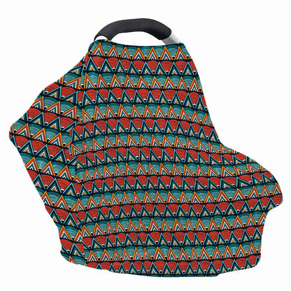 Ethnic African Inspired Pattern Print Baby Seat Cover
