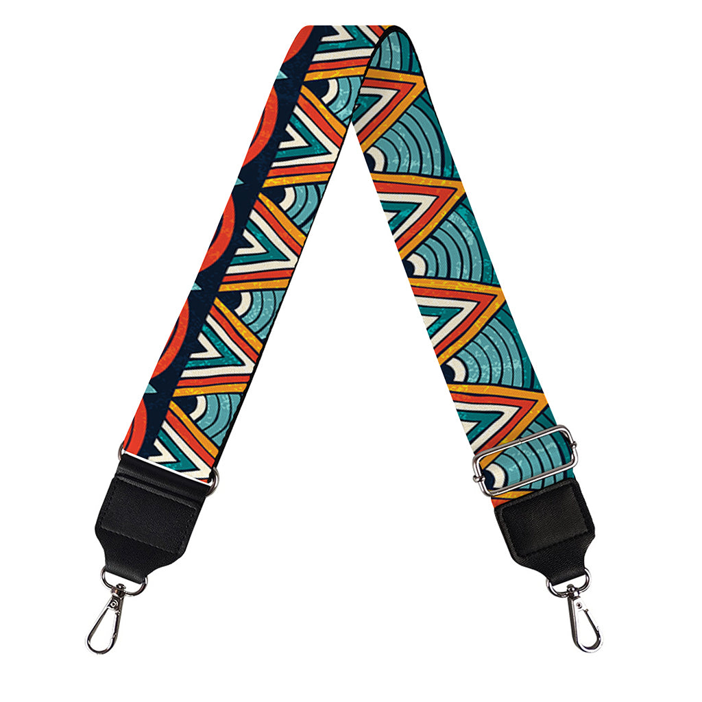 Ethnic African Inspired Pattern Print Bag Strap