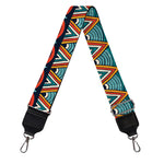 Ethnic African Inspired Pattern Print Bag Strap